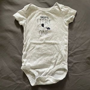 ❗️3/$12 “Daddy’s little one” Onesie
